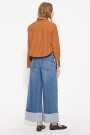 JEANS ROSES REVERSE Azul