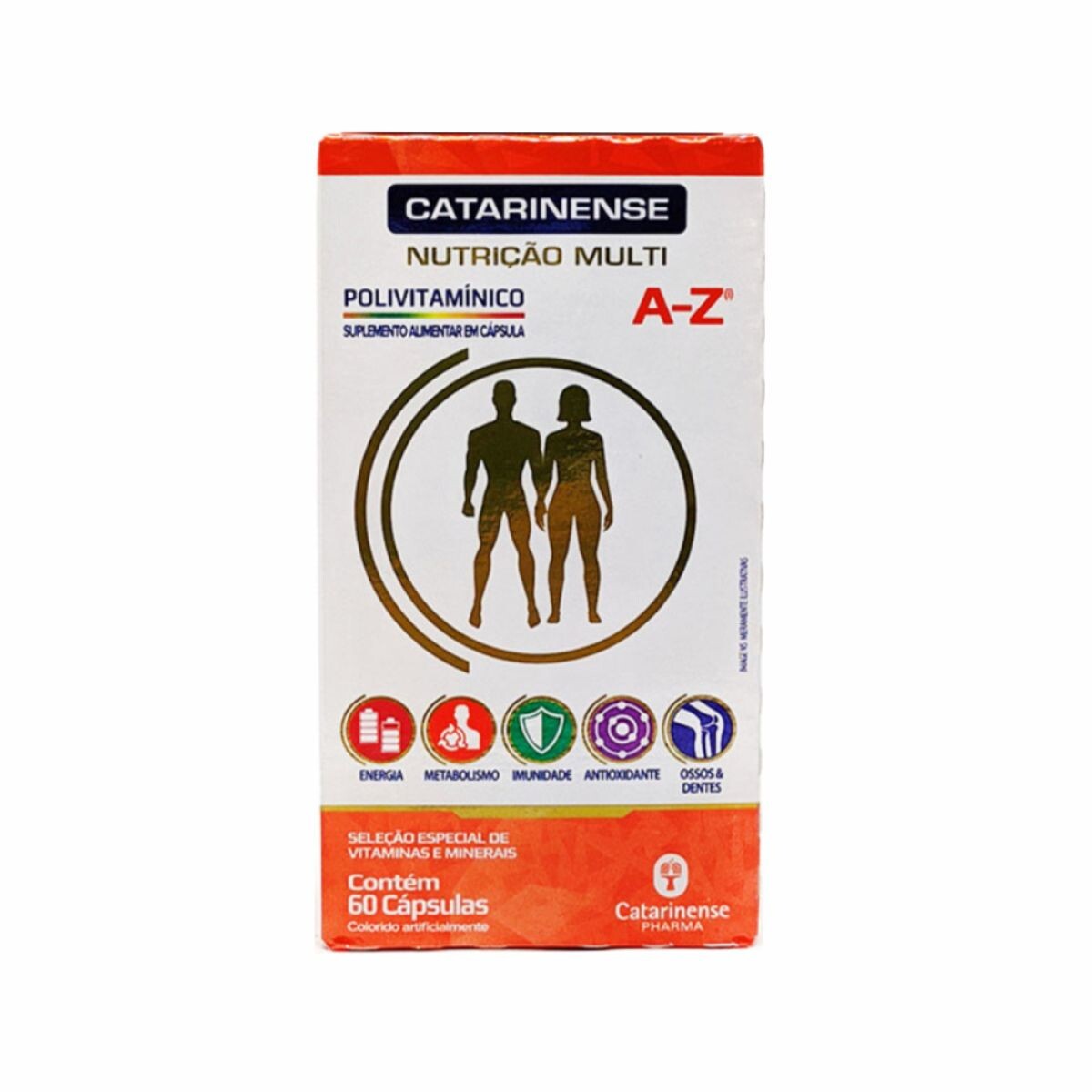POLIVITAMINICO A-Z CATARIN. CJ X 60 CAPS 