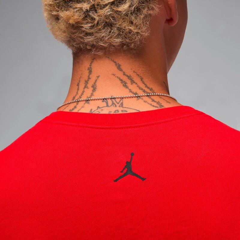 Camiseta Jordan Sport de Hombre Rojo