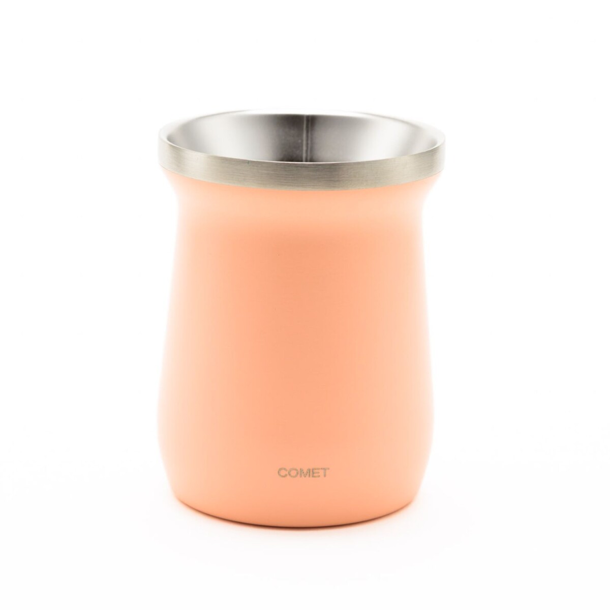 Mate Comet Amalfi 160 ml Acero Inoxidable - Naranja 