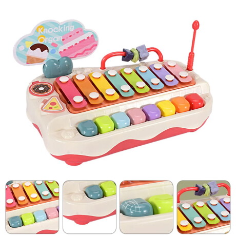 óRgano Xilofón Colores Pasteles 102212 ROSA