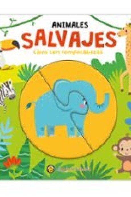 ANIMALES SALVAJES - LIBRO CON ROMPECABEZAS ANIMALES SALVAJES - LIBRO CON ROMPECABEZAS