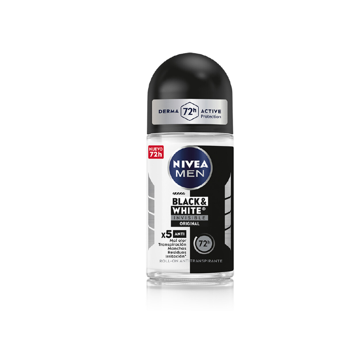 NIVEA DEO ROLL-ON FORMEN INVIS B&W POWER 