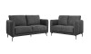 Sofa 3 cps ALPHA Gris oscuro