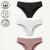 Coulotte Sin Costura. Pack de 3 unidades VARIANTE - Negro - Avellana y Blanco