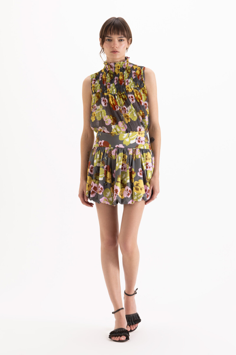 TOP NINA Gris