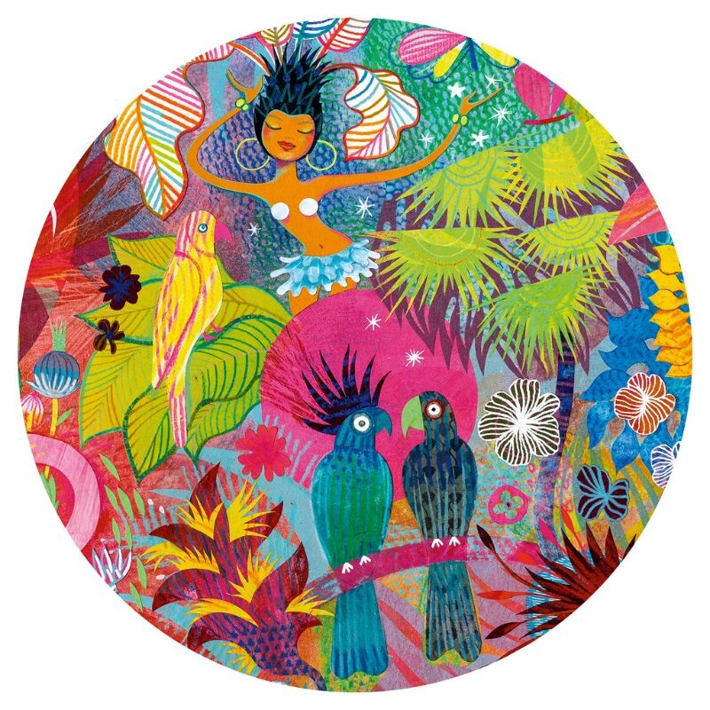 Puzzle observación 61x38 cm 200 Pcs + Libro Carnaval
