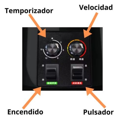 Licuadora Comercial Calidad Superior Happypartner Silenciosa Licuadora Comercial Calidad Superior Happypartner Silenciosa