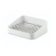 Set Dispensador de jabón 350 ml + Porta jabón BLANCO