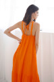 VESTIDO LINO VERACRUZ NARANJA