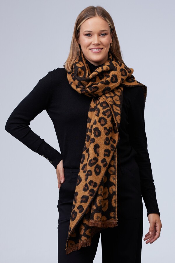Pashmina Printed TOSTADO/MULTI