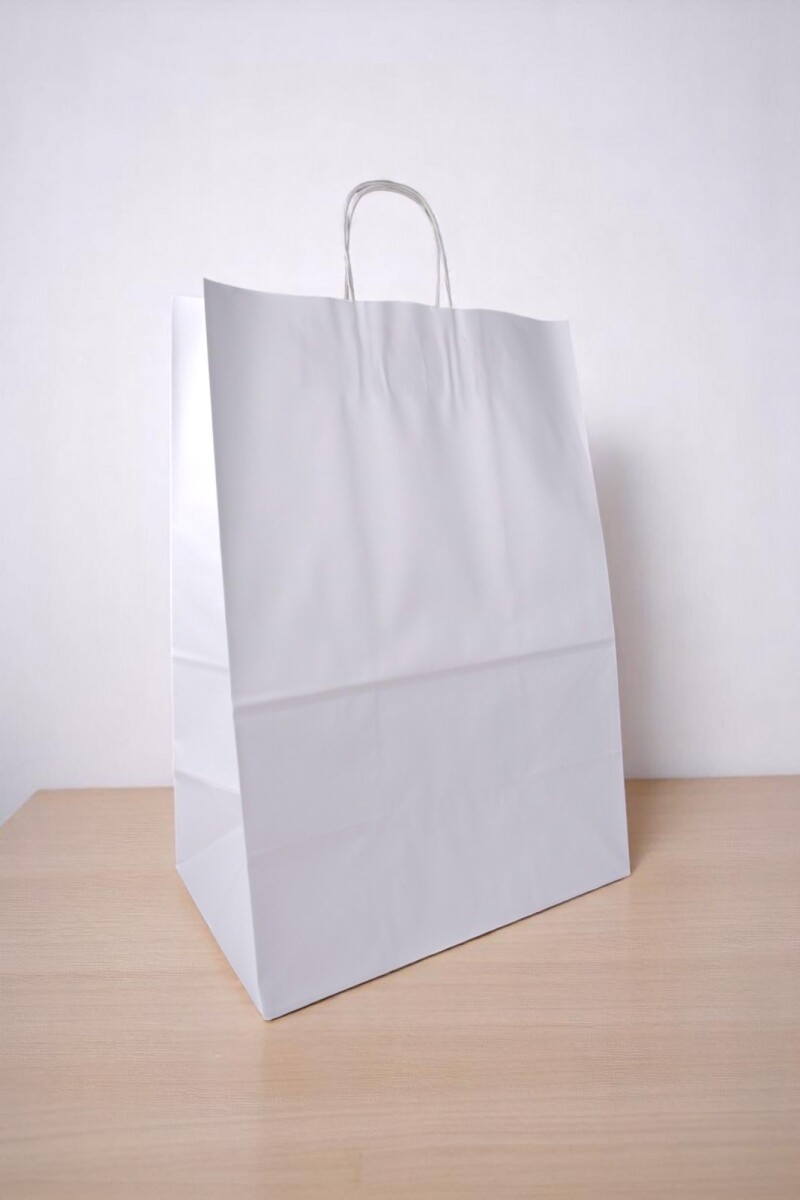 Bolsa lisa luna 36x22x51 cm - BLANCO 