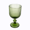 COPA DE VIDRIO VERDE 350ML Unica