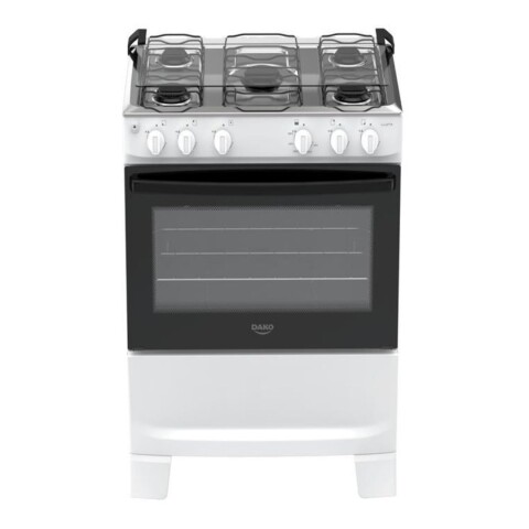 Cocina Dako Luna 5 Hornallas Blanco