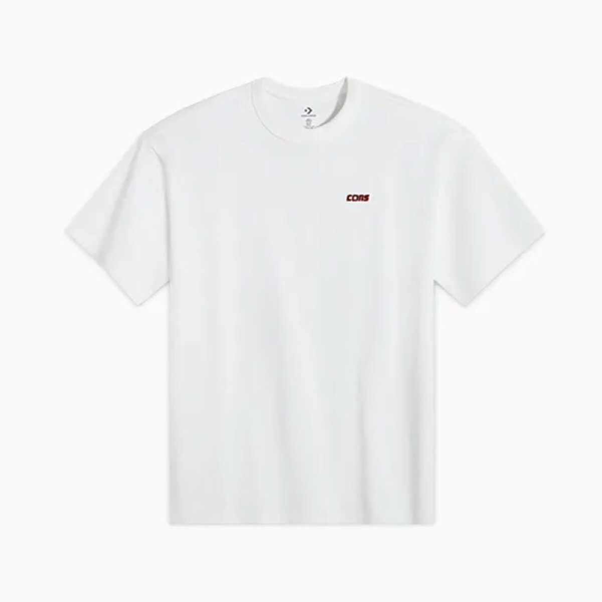 LOOSE FIT CONS TEE WHITE - WHITE 