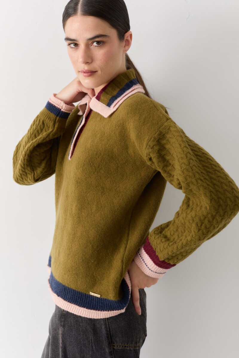 BUZO POLO GOLF Verde