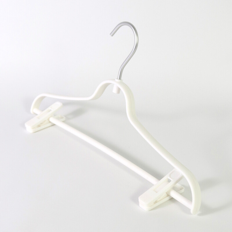 PERCHA PLAST BLANCO C/GANCHO 40X22CM Unica
