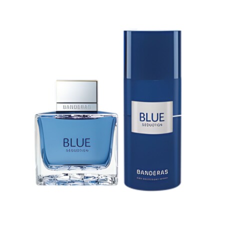Set perfume Antonio Banderas Blue Seduction 100ml + desodorante 150ml Set perfume Antonio Banderas Blue Seduction 100ml + desodorante 150ml