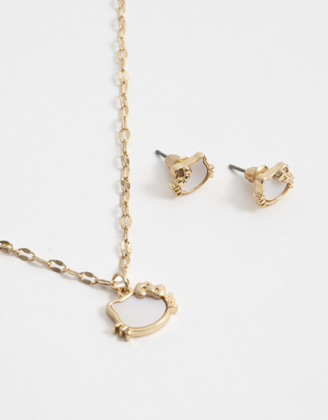 Bijouterie Set Bañada en Oro Sets De Bijou Bañado En Oro - Dorado