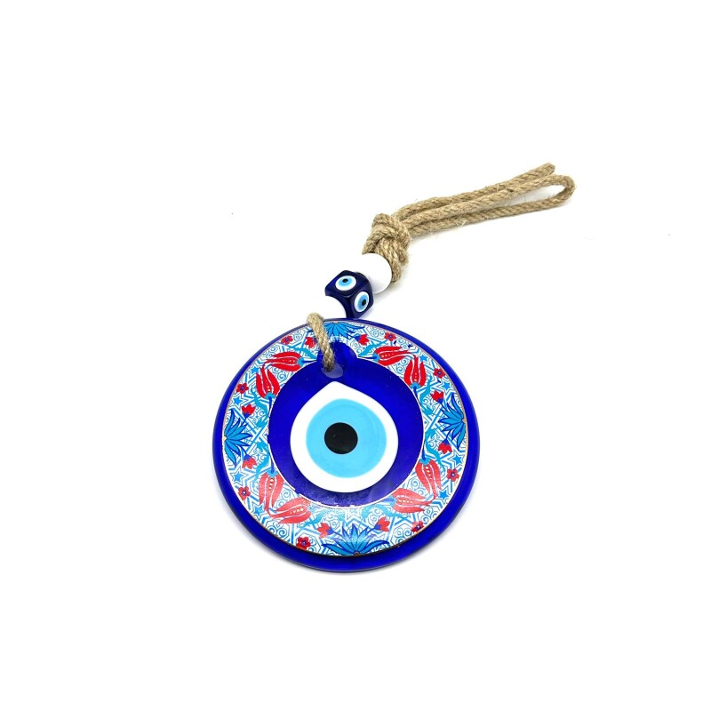 Ojo Turco Decorado T2 Celeste