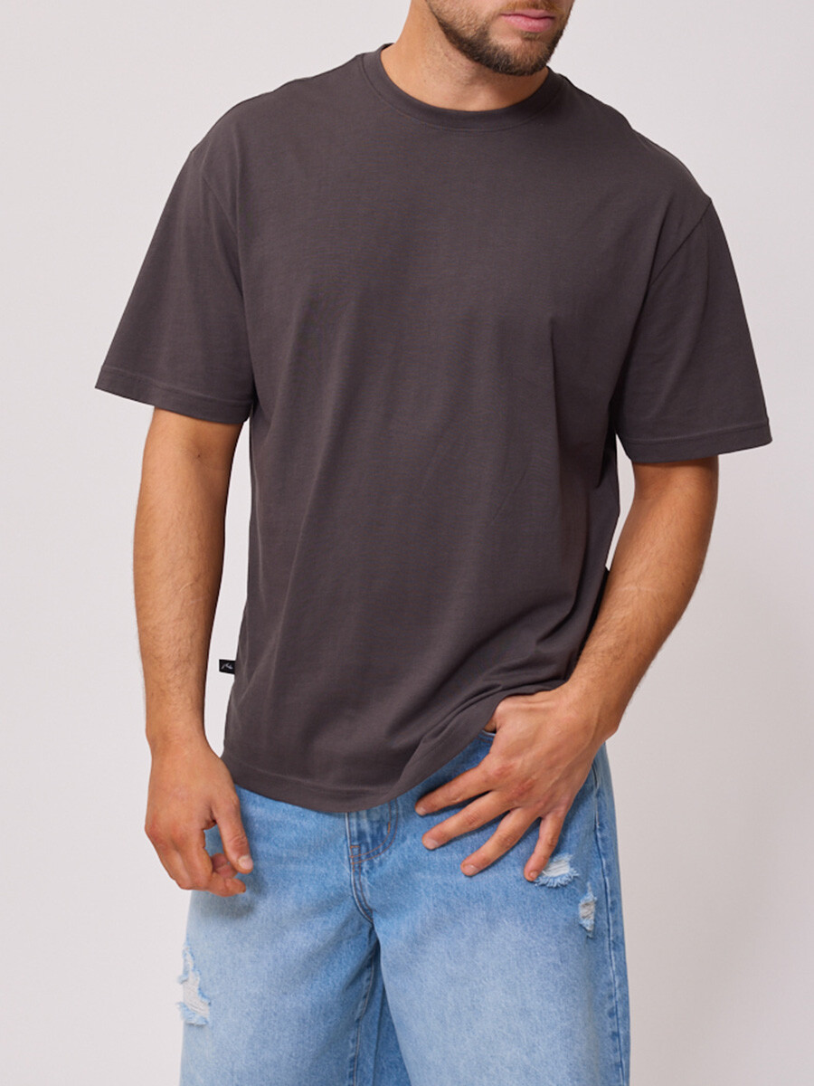T-SHIRT LUKINA RUSTY - Gris 