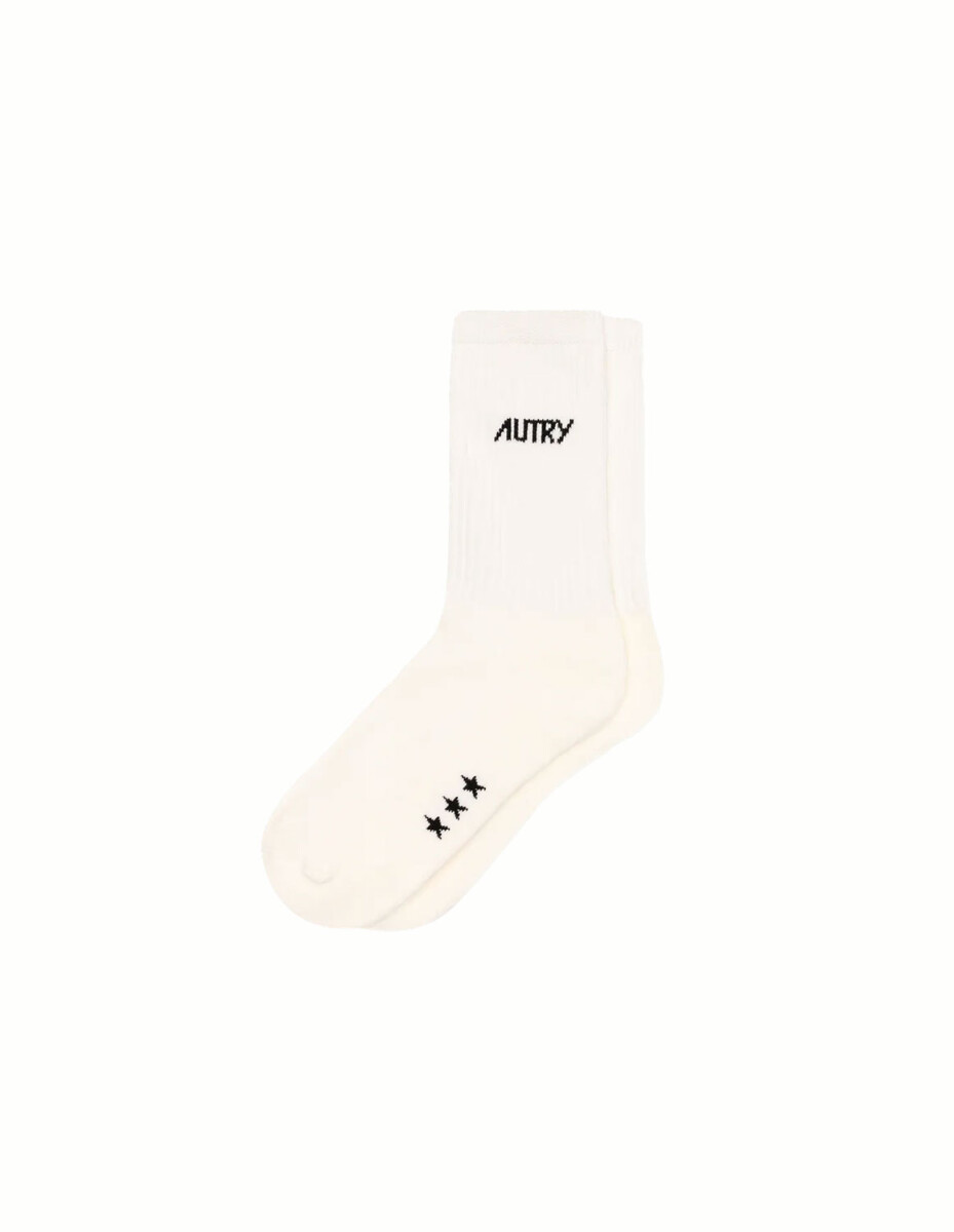 SOCKS MAIN UNIC STARS BLACK/WH 