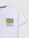 Camiseta Print Camaras Blanco