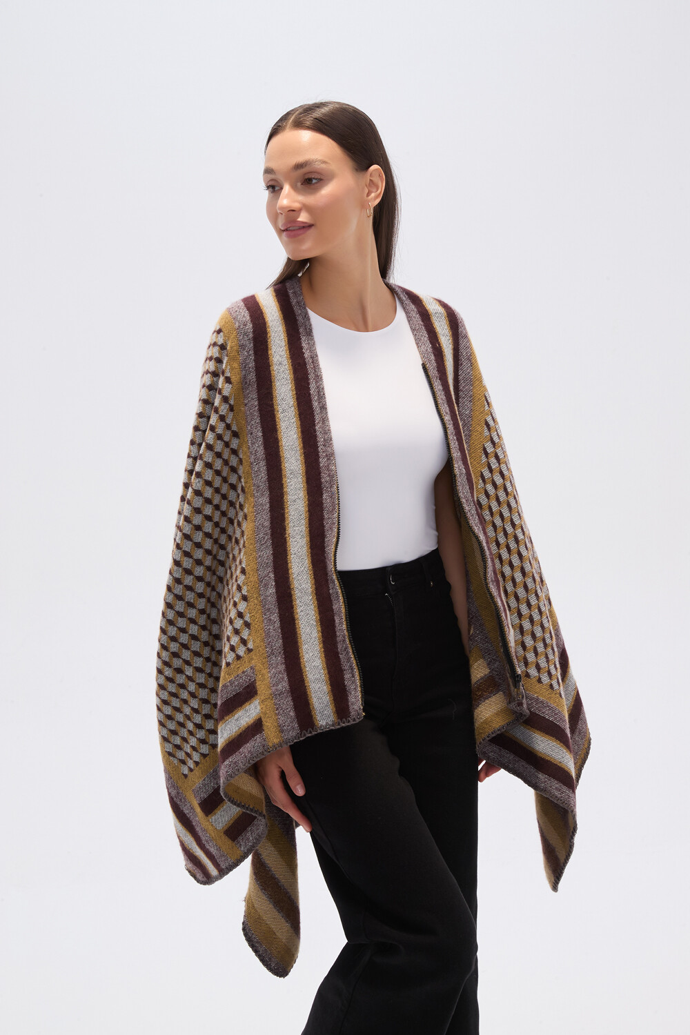 Poncho Nucilla Estampado 1