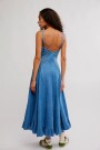 VESTIDO MIDI ANOTHER SEASON Azul