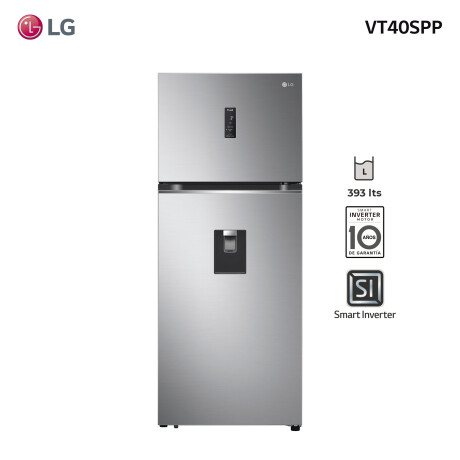 REFRIGERADOR LG 393L GRIS VT40SPP