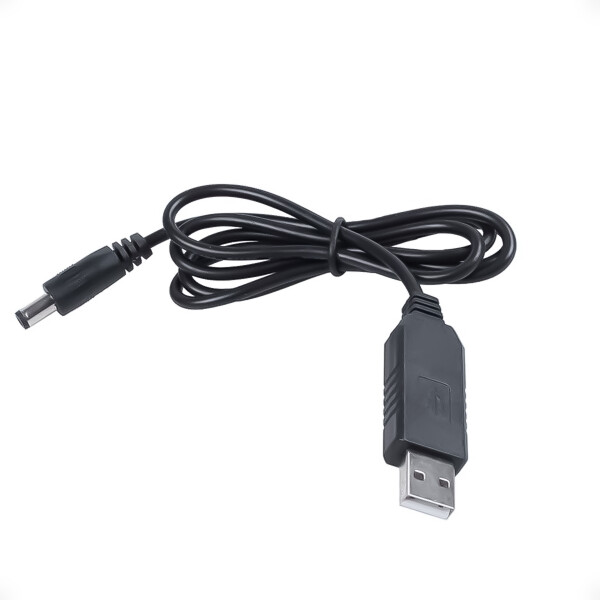 Cable Cargador USB A a DC 2.1 MM de 80 CM Cable Cargador USB A a DC 2.1 MM de 80 CM