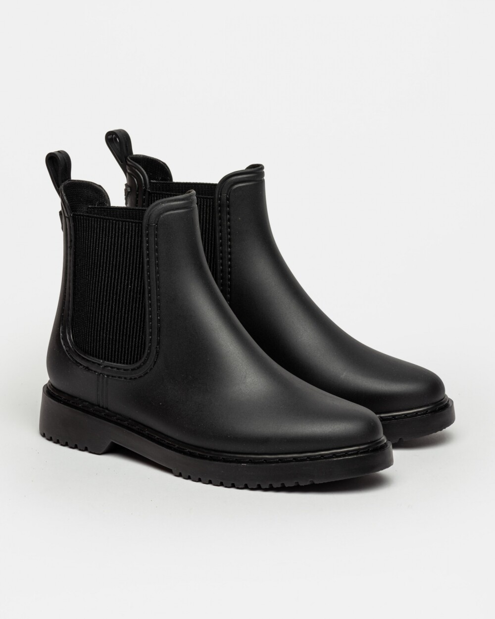 Bota De Lluvia Rain En Sintético Negro