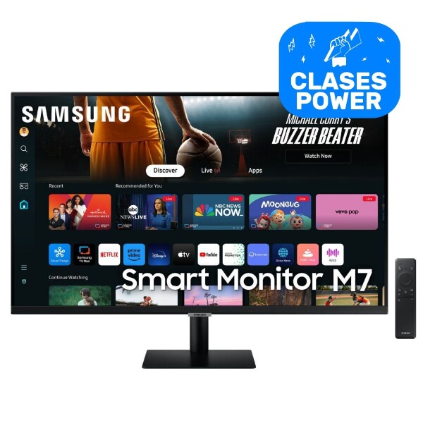 Monitor Samsung Smart M7 32" Va 4k 60hz MONITOR SAMSUNG SMART M7 32" 4K 60HZ