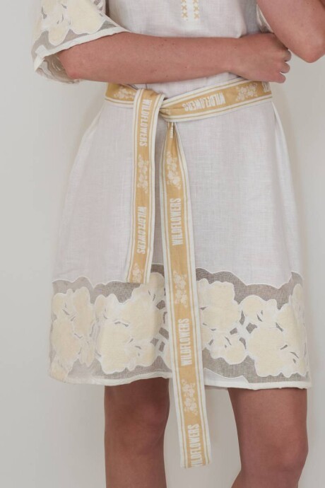 Vestido Wild Flower White Vestido Wild Flower White