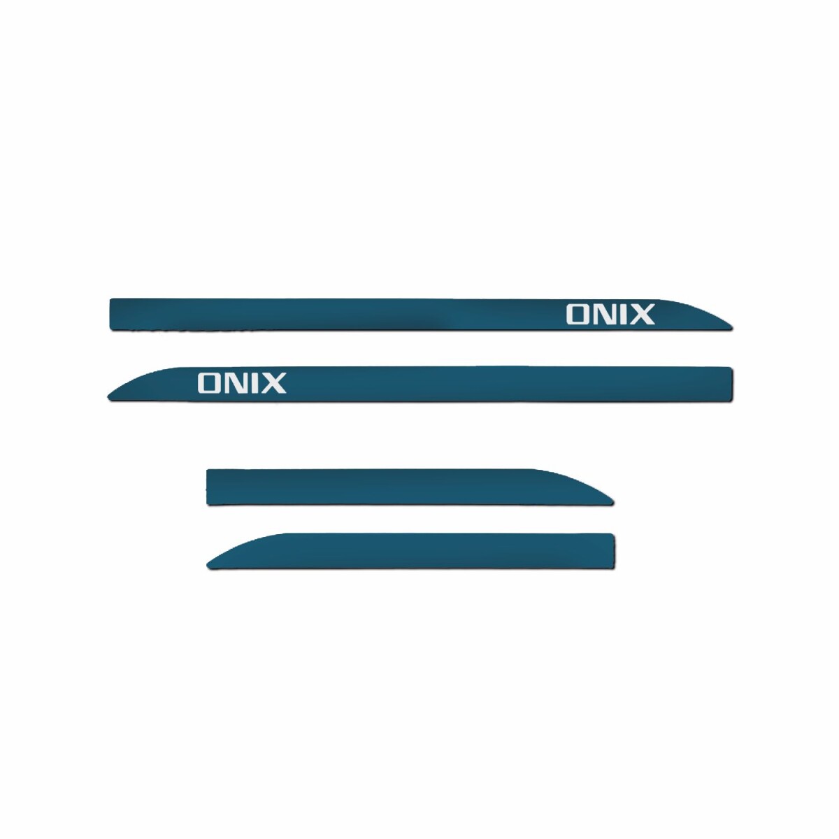 Bagueta Para Chevrolet Onix - Color Azul 