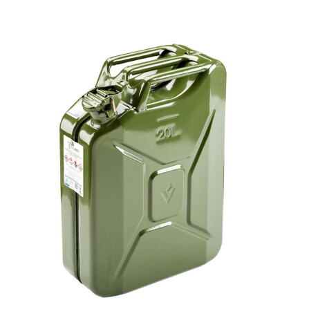 Camping Bidon Chapa 20L Tipo Jeep Weston Verde