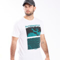 T-SHIRT BURNE DIXIE Blanco