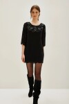 Vestido Charles Embro Negro