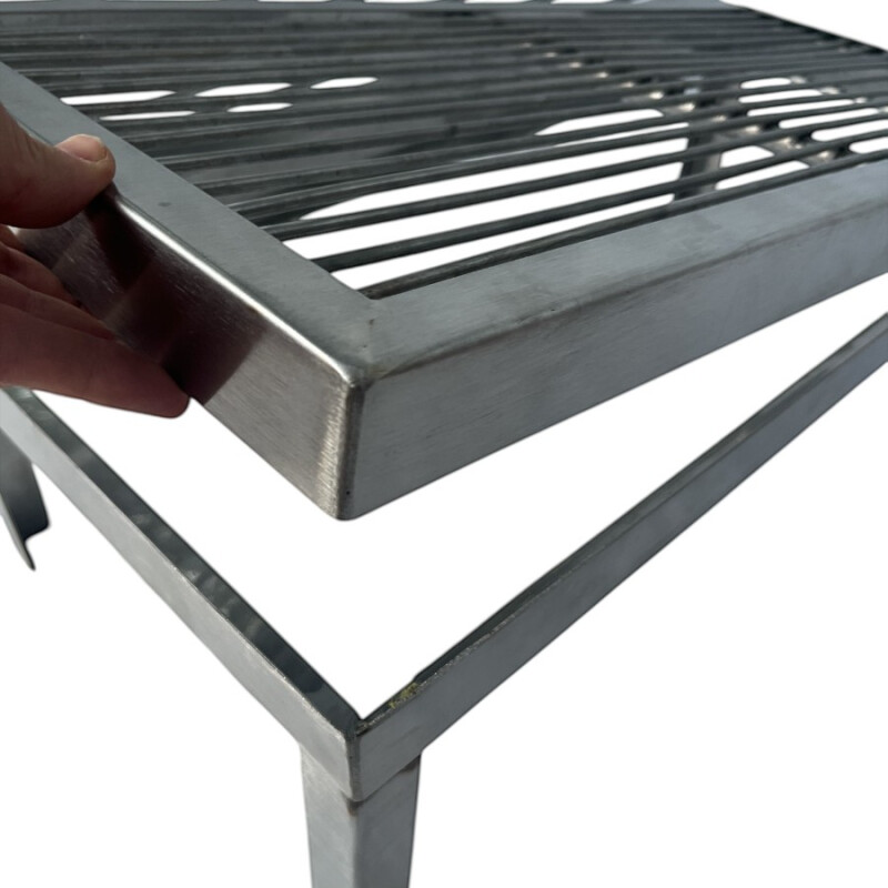 Parrilla Acero Inoxidable Varillas 1.25 x 0.65 m Parrilla Acero Inoxidable Varillas 1.25 x 0.65 m