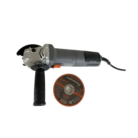 Amoladora Angular Gladiator incluye 5 discos Negro/Plateado