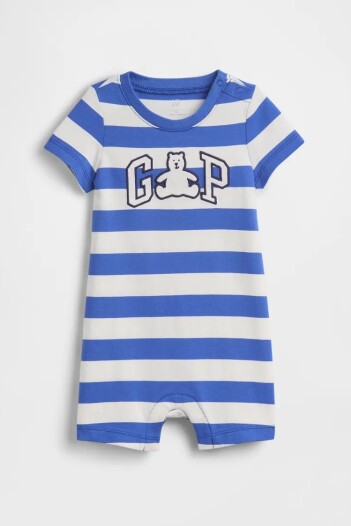 Enterito Logo Gap Bebé Blue Stripe