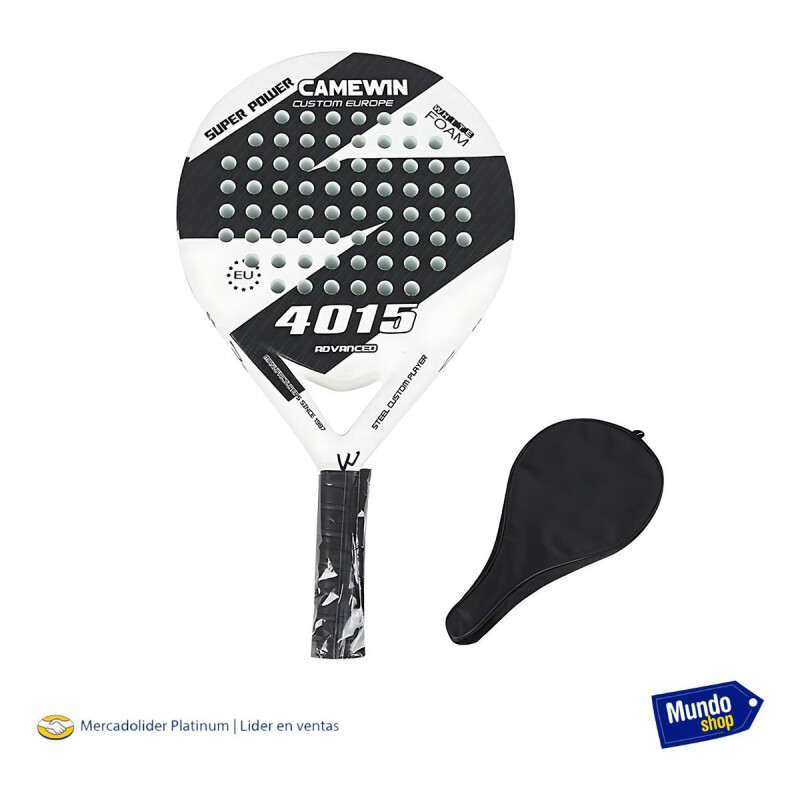 Raqueta De Tenis De Playa, Pádel De Tenis Profesional Blanco