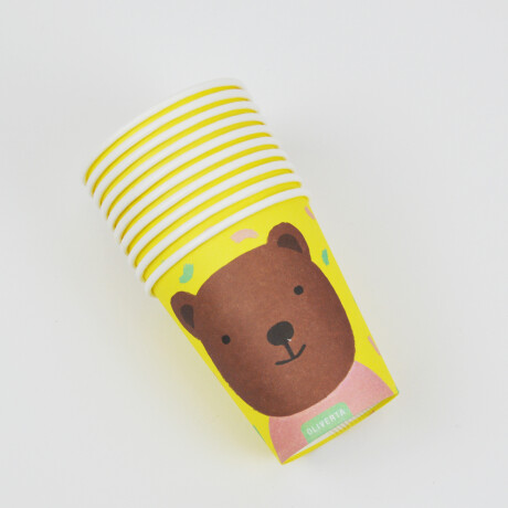 Pack X10 vasos de Osos Sc