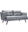 Sillon Sofa Triunfo 3 Cuerpos Gris