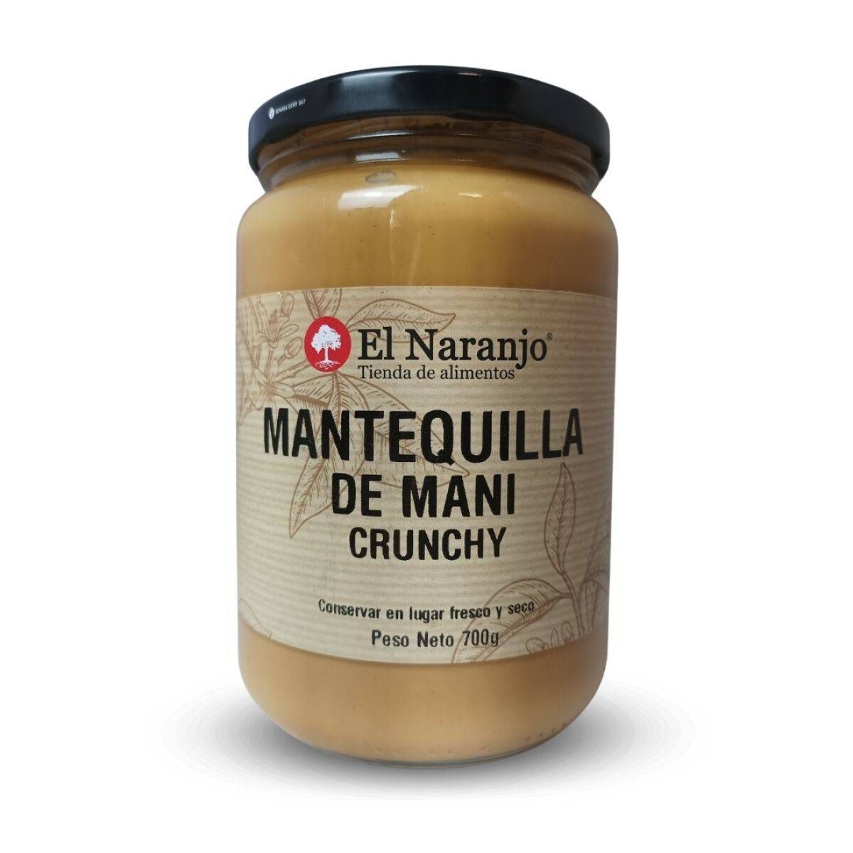 Mantequilla de Mani El Naranjo 700 Grs - Crunchy 