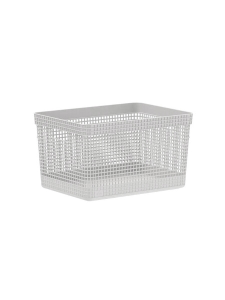 CESTA PLASTICA BEIGE