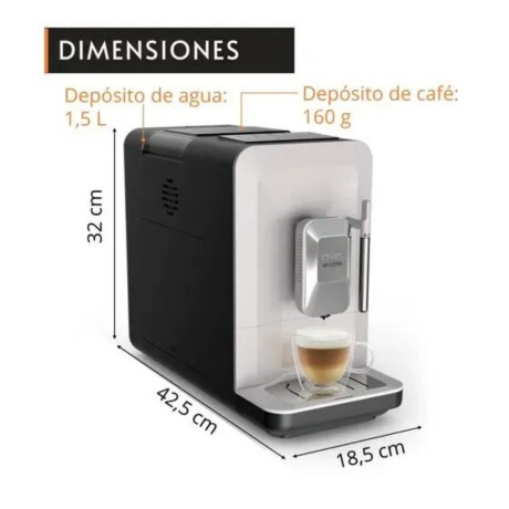 Cafetera Superautomática Krups My Coffee Steam | Espuma de Leche y Molinillo Cafetera Superautomática Krups My Coffee Steam | Espuma de Leche y Molinillo
