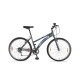 Bicicleta Baccio Alpina Lady Rodado 24 Montaña Con 6 Cambios Shimano Gris/Celeste