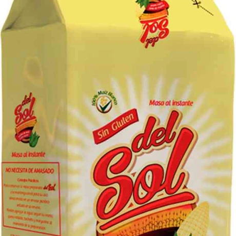 HARINA PRECOCIDA DE MAIZ BLANCO 1K DEL SOL HARINA PRECOCIDA DE MAIZ BLANCO 1K DEL SOL