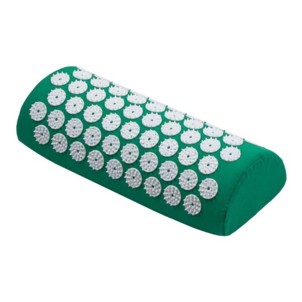 Colchoneta Mat + Almohada Acupuntura Masajeador Relajación Color Variante Verde